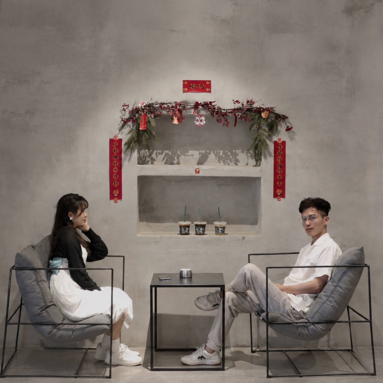 亲密婚纱照